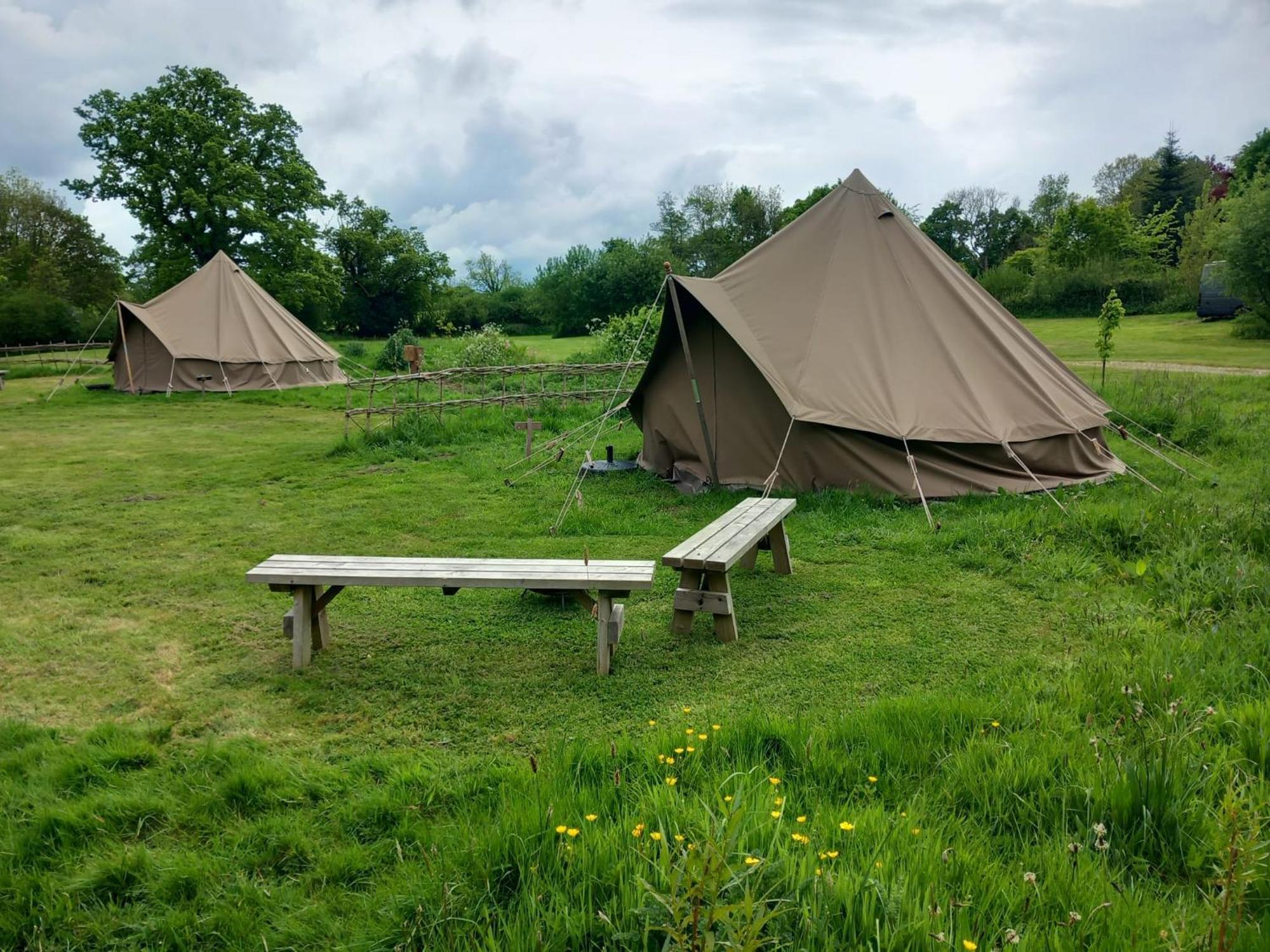 Gaggle Of Geese Pub - Shepherd Huts & Bell Tents Dorchester Exteriér fotografie